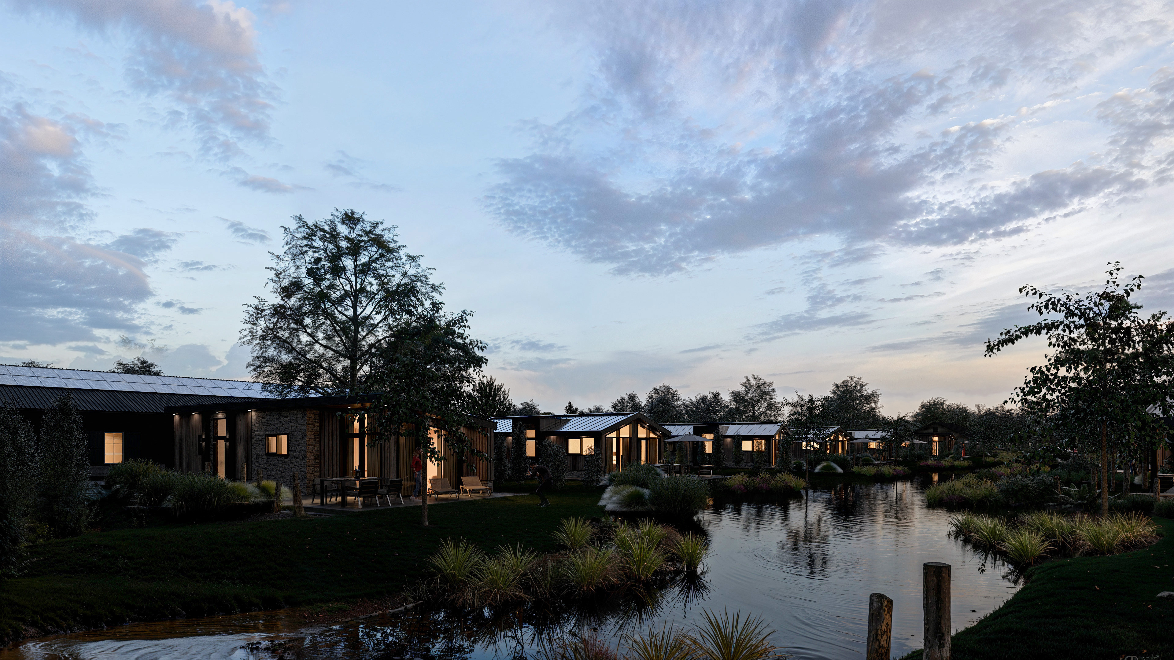 Vakantiewoningen in het groen